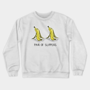 Pair of Slippers Crewneck Sweatshirt